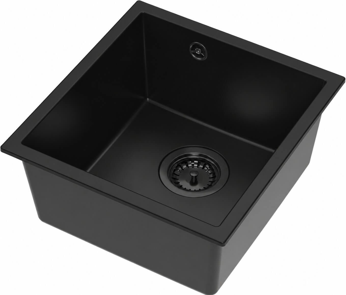 Ruvetti Arlo 45 függesztett kamra 41x38.5 cm fekete 3001AR_FB45_P