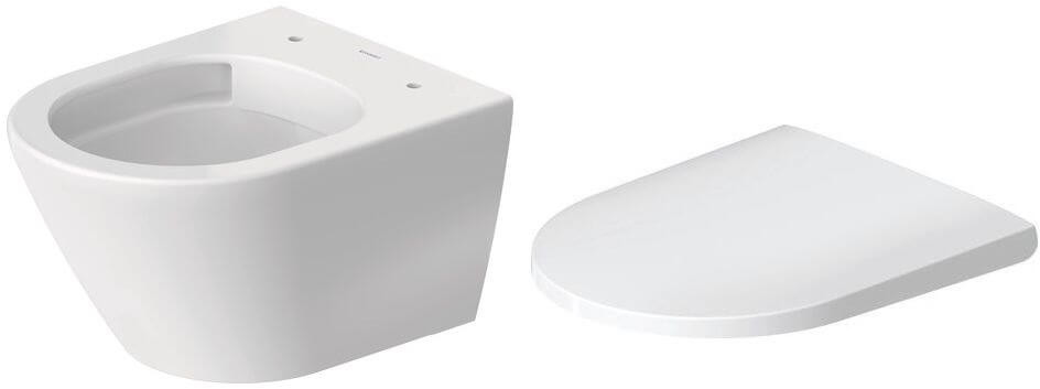 Készlet WC csésze Duravit D-Neo 2588090000, WC ülőke Duravit D-Neo 0021610000