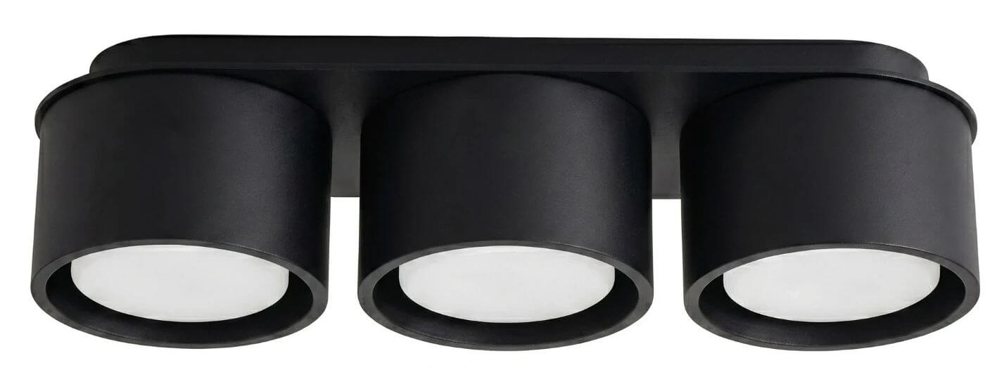 Sollux Lighting Modo mennyezeti lámpa 3x10 W fekete SL.2440
