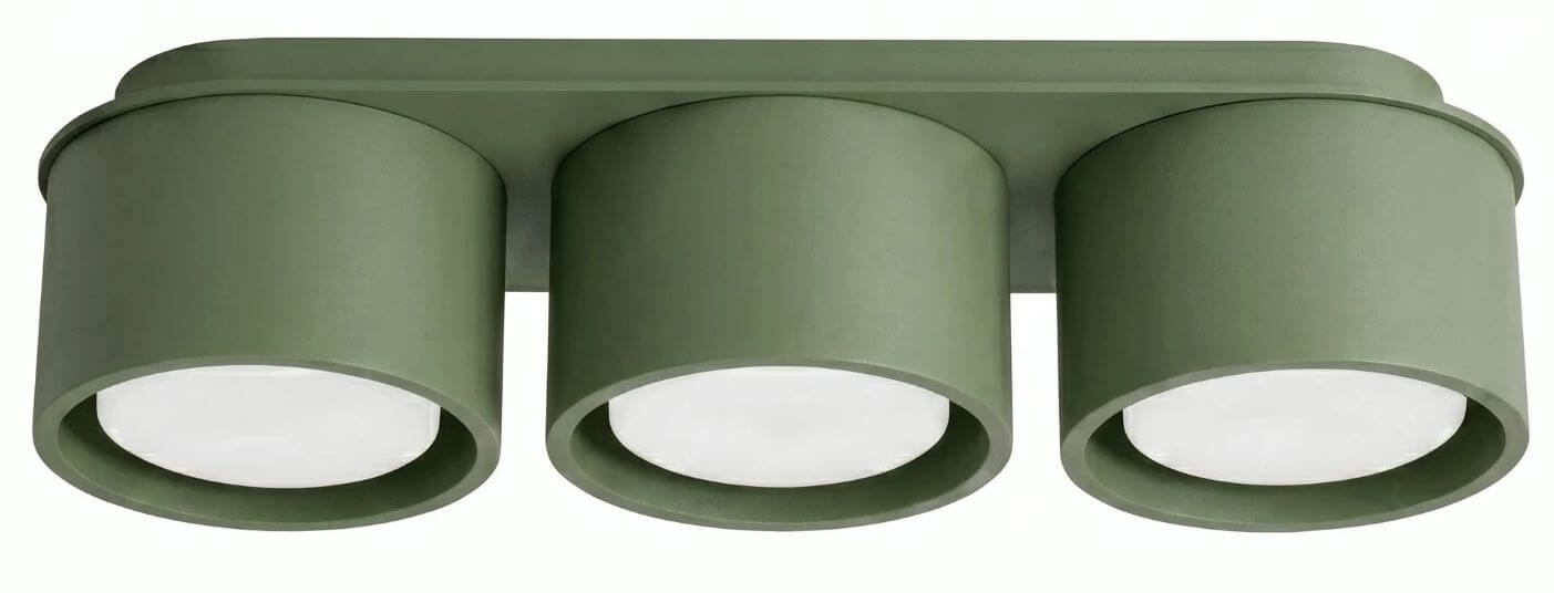 Sollux Lighting Modo mennyezeti lámpa 3x10 W zöld SL.2464