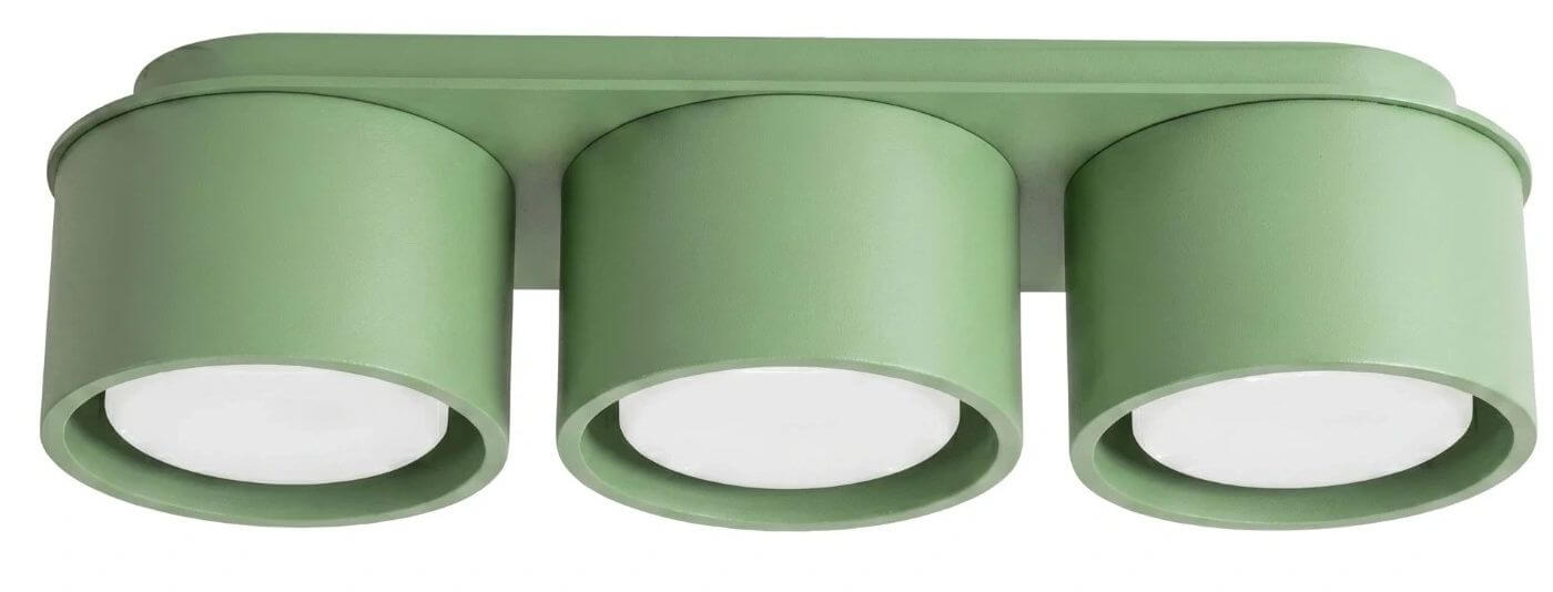 Sollux Lighting Modo mennyezeti lámpa 3x10 W zöld SL.2472