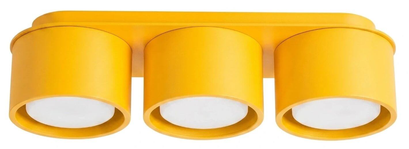 Sollux Lighting Modo mennyezeti lámpa 3x10 W sárga SL.2476