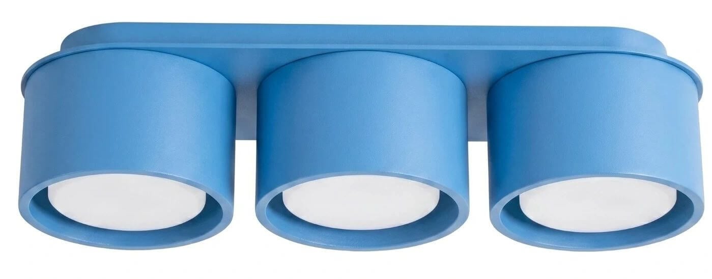 Sollux Lighting Modo mennyezeti lámpa 3x10 W kék SL.2488