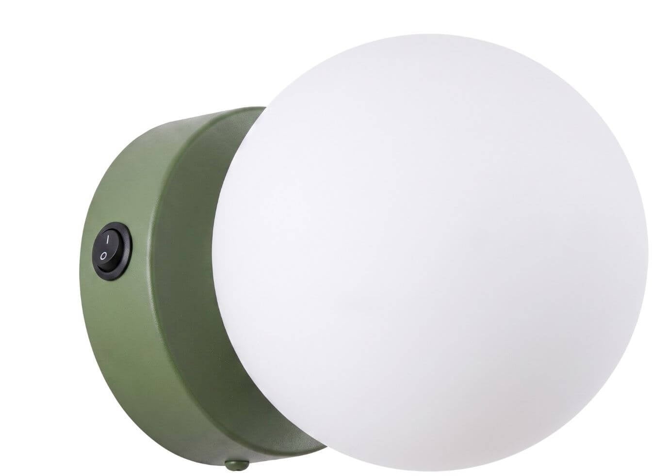 Sollux Lighting Yoli oldalfali lámpa 1x8 W zöld SL.2261