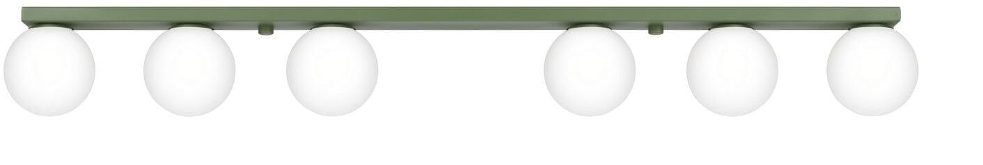 Sollux Lighting Yoli mennyezeti lámpa 6x8 W zöld SL.2266