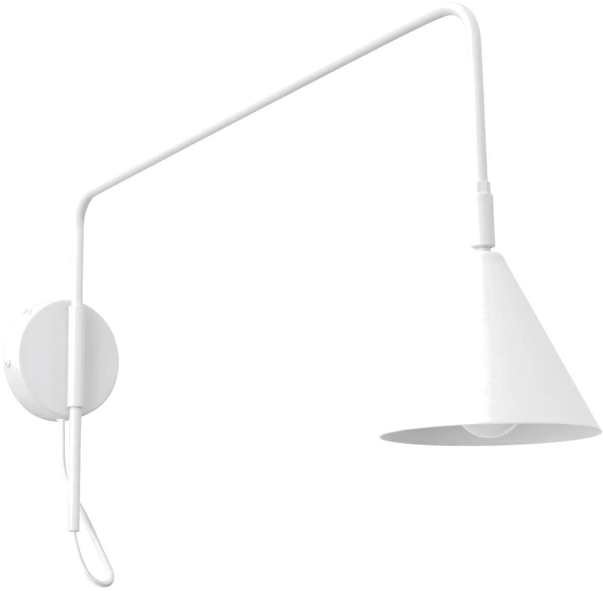 Sollux Lighting Nox oldalfali lámpa 1x10 W fehér SL.2491