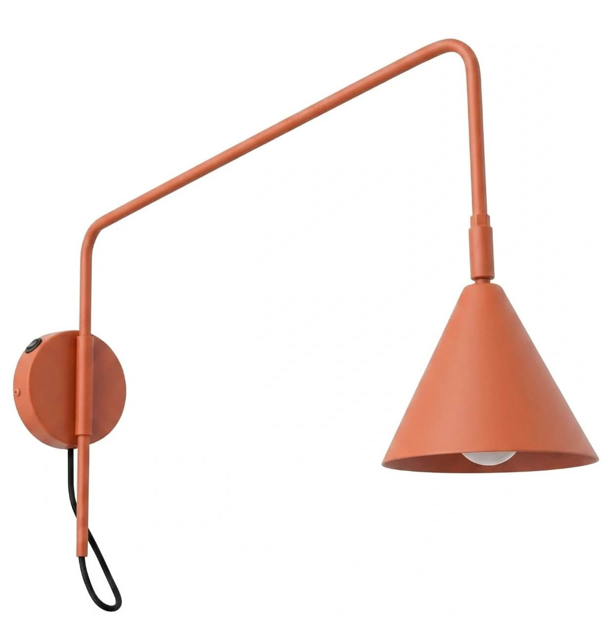 Sollux Lighting Nox oldalfali lámpa 1x10 W piros SL.2496