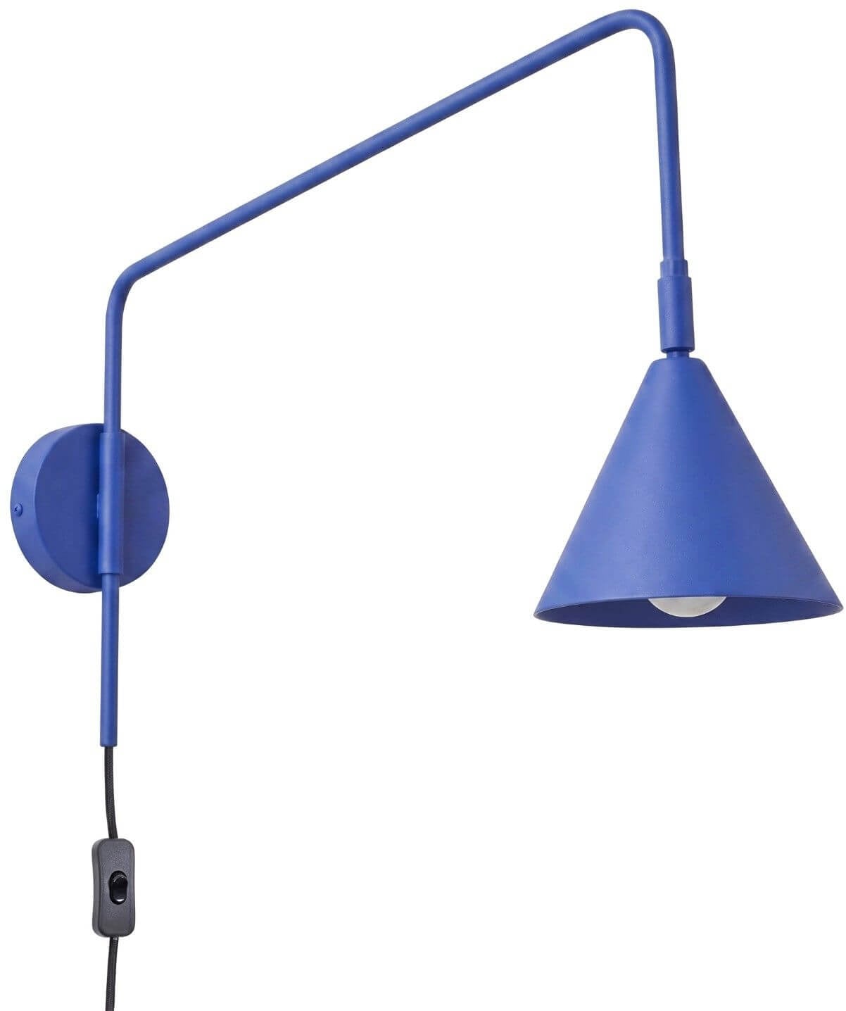 Sollux Lighting Nox oldalfali lámpa 1x10 W kék SL.2290