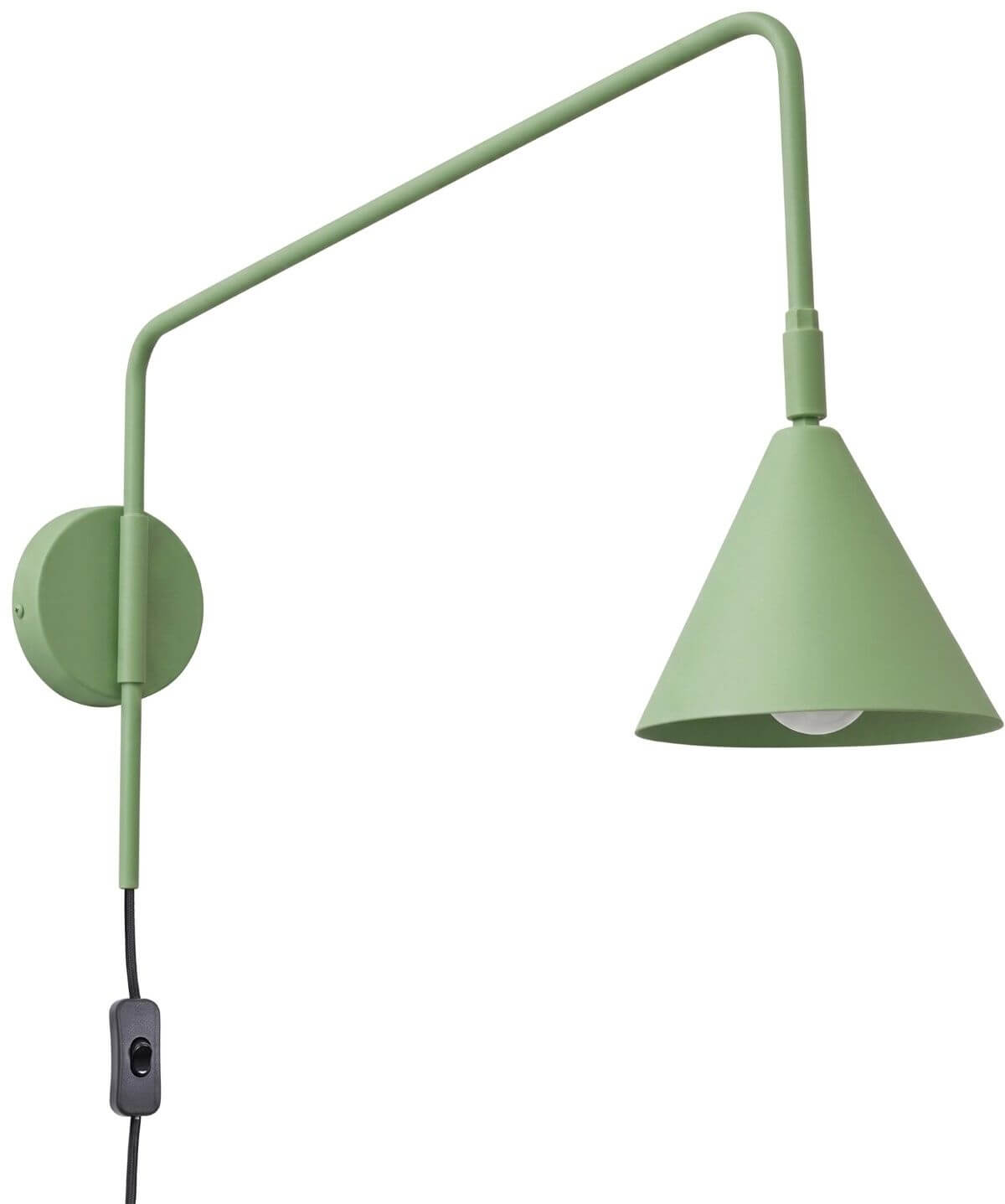 Sollux Lighting Nox oldalfali lámpa 1x10 W zöld SL.2292
