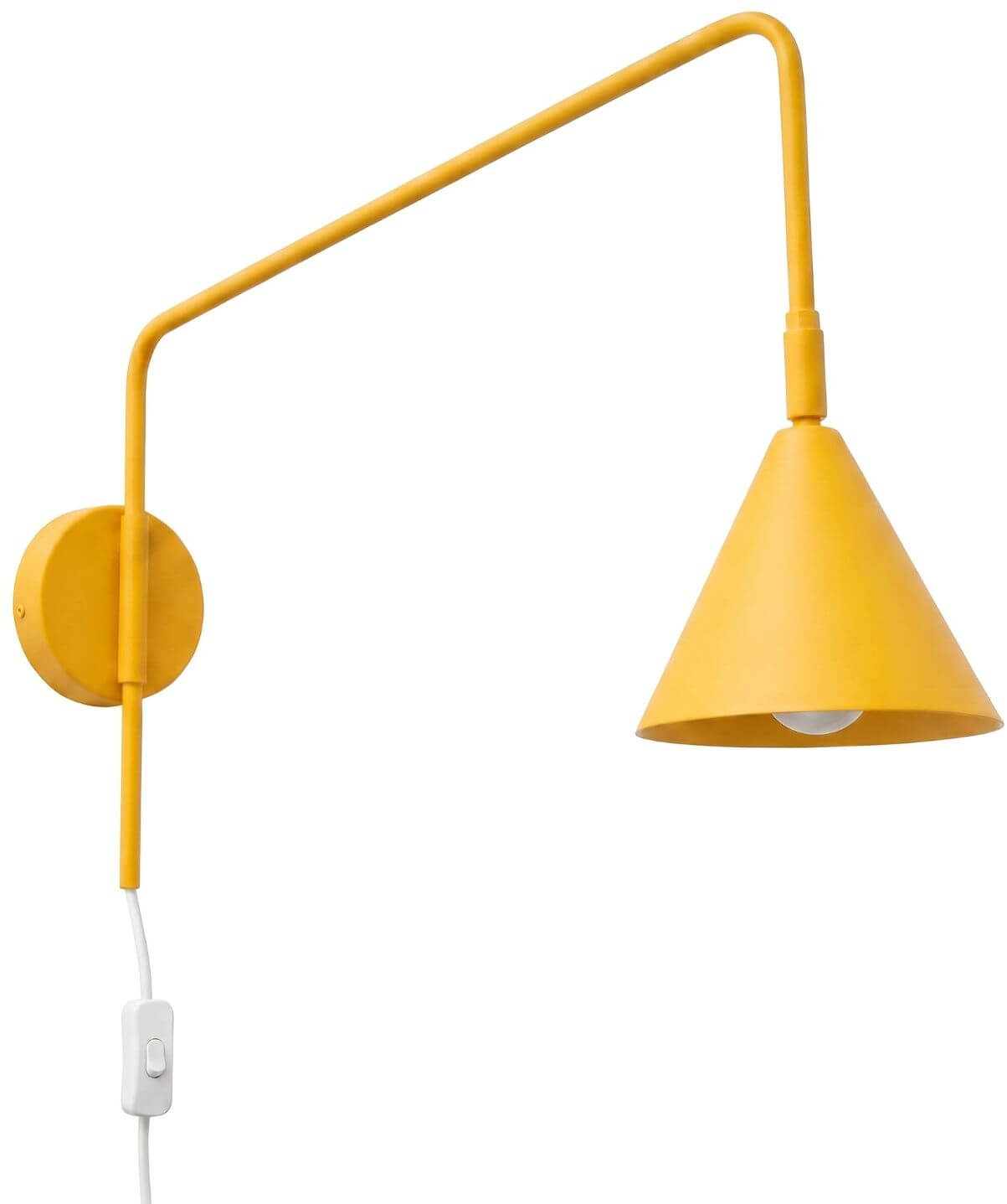 Sollux Lighting Nox oldalfali lámpa 1x10 W sárga SL.2293