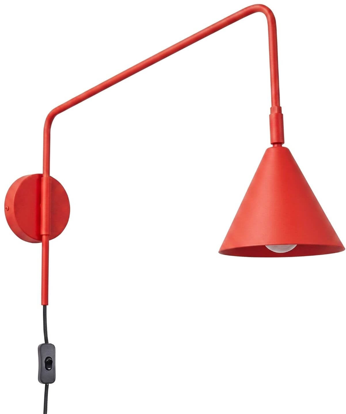Sollux Lighting Nox oldalfali lámpa 1x10 W piros SL.2294