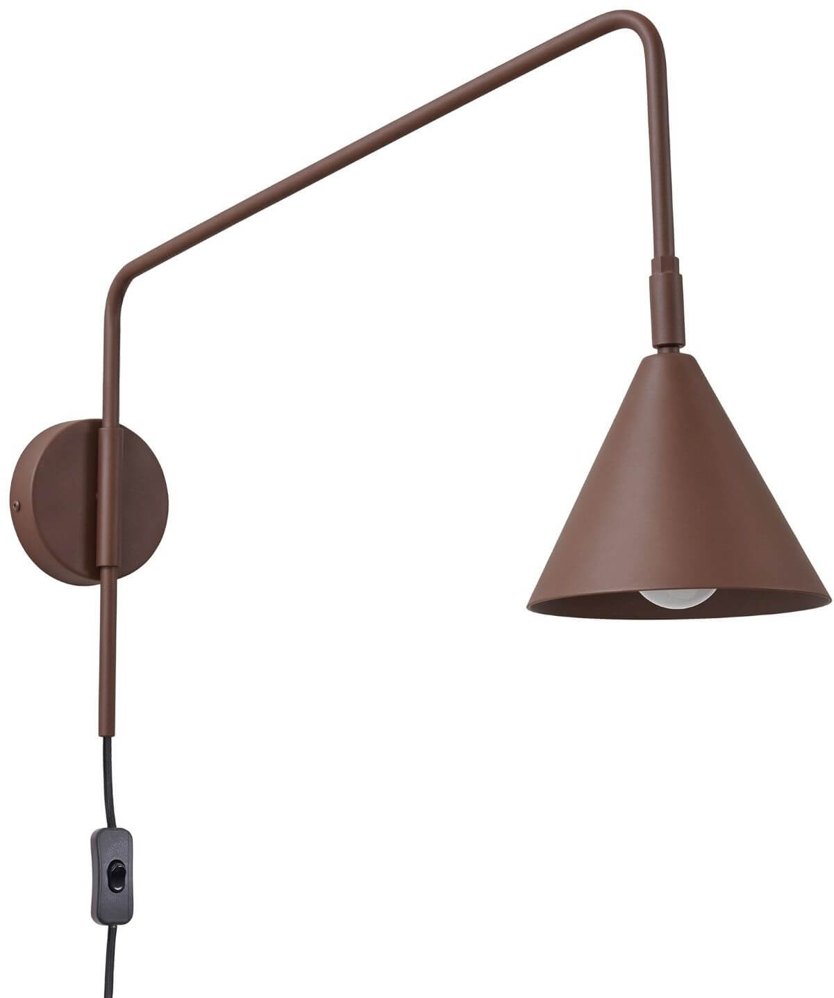 Sollux Lighting Nox oldalfali lámpa 1x10 W barna SL.2295