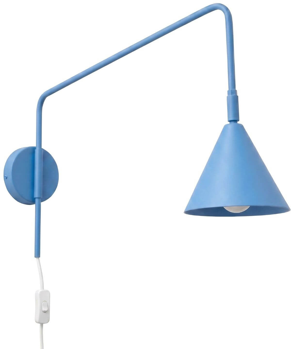Sollux Lighting Nox oldalfali lámpa 1x10 W kék SL.2296