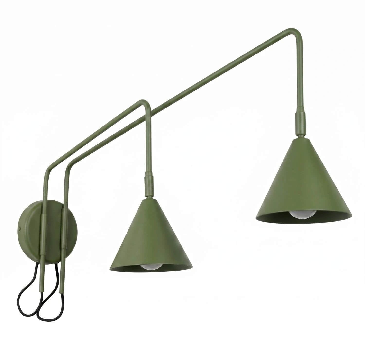 Sollux Lighting Nox oldalfali lámpa 2x10 W zöld SL.2510