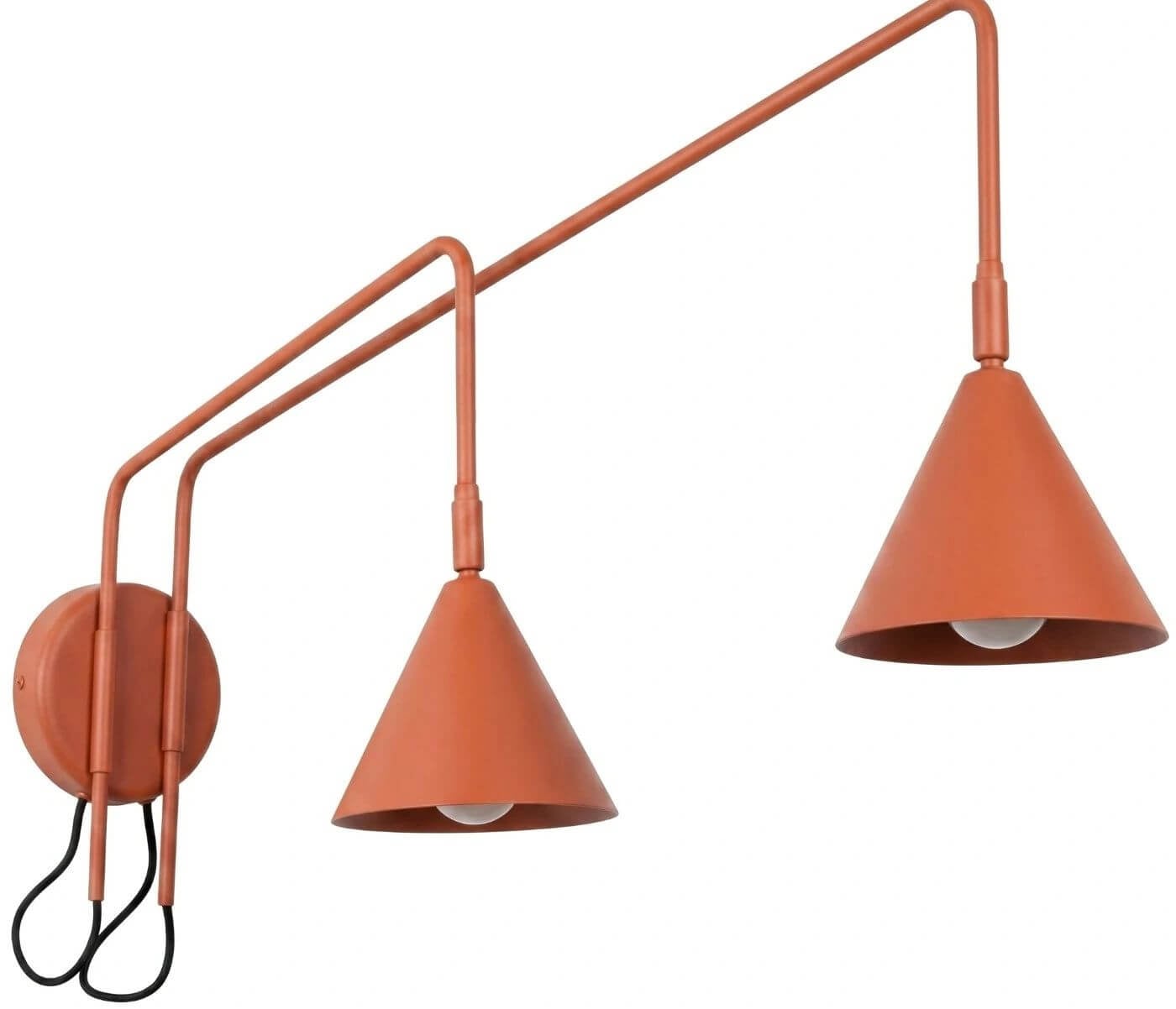 Sollux Lighting Nox oldalfali lámpa 2x10 W piros SL.2511