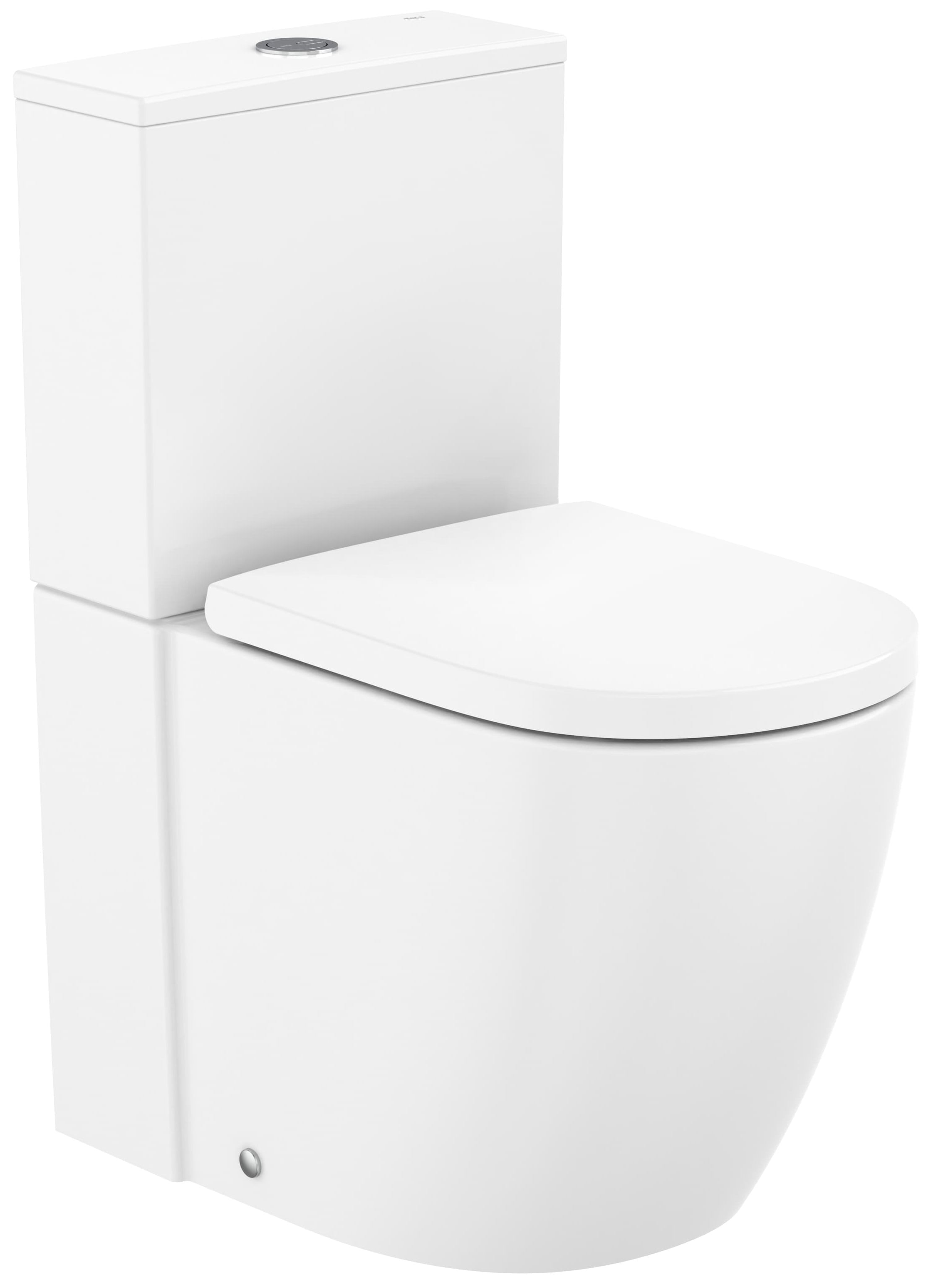 Készlet kompakt WC csésze Roca Meridian A342747620, öblítő Roca Meridian A341742620, A801F92621