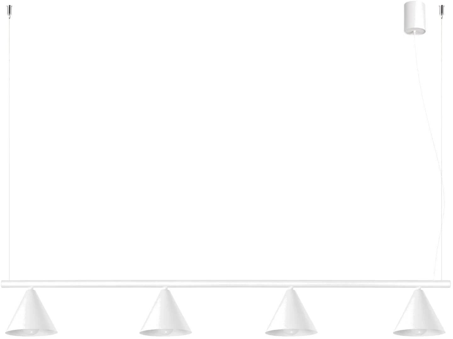 Sollux Lighting Nox függőlámpa 4x10 W fehér SL.2551