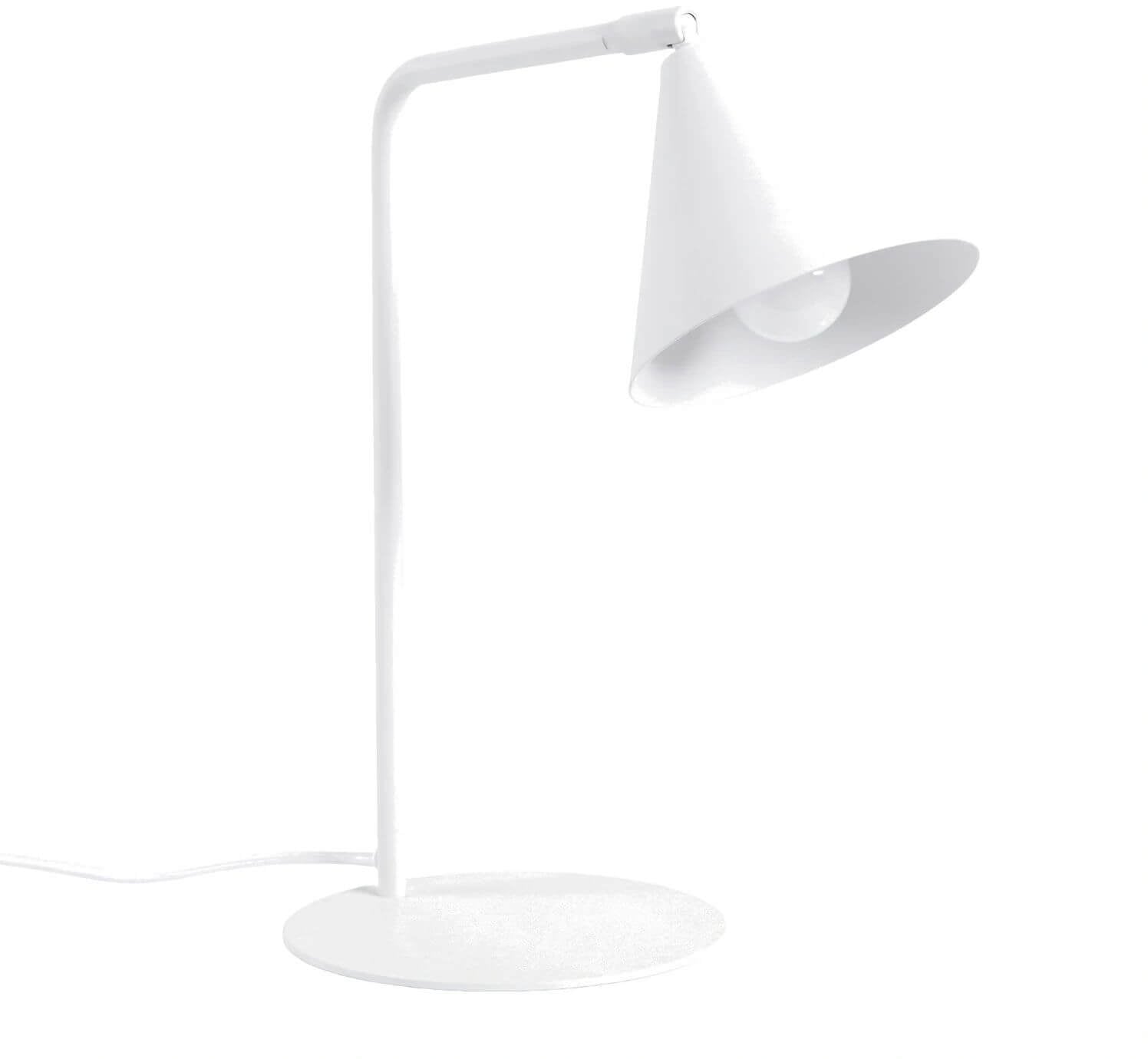 Sollux Lighting Nox asztali lámpa 1x10 W fehér SL.2566