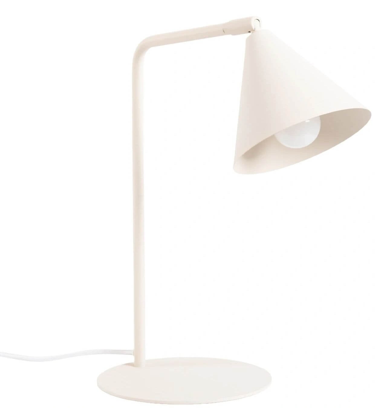 Sollux Lighting Nox asztali lámpa 1x10 W bézs SL.2569