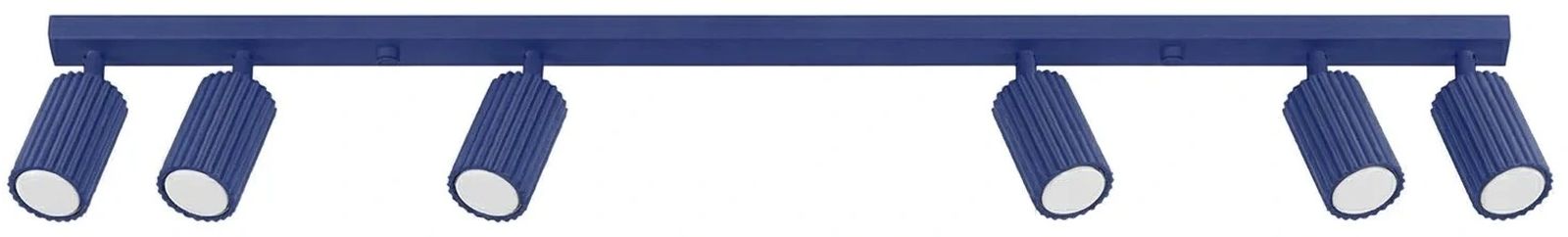 Sollux Lighting Karbon mennyezeti lámpa 6x10 W kék SL.2326