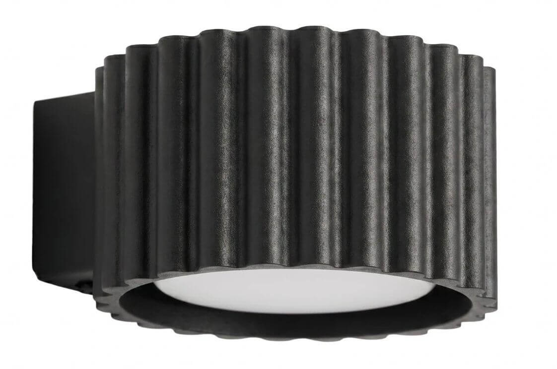 Sollux Lighting Aura oldalfali lámpa 1x10 W fekete SL.2613