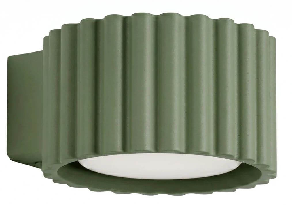 Sollux Lighting Aura oldalfali lámpa 1x10 W zöld SL.2615