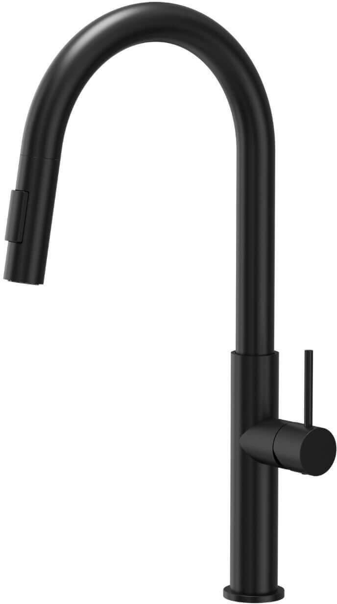 Quadron Darcy konyhai csaptelep álló fekete 4172506_BLM