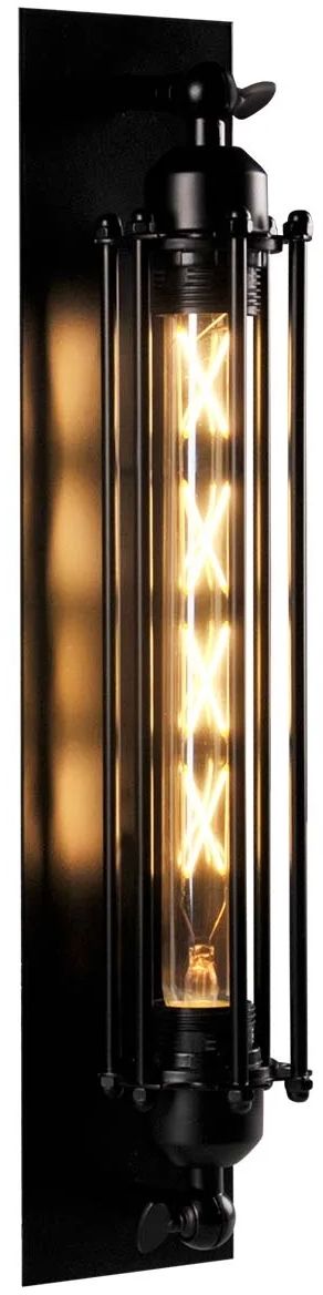 Goldlux Vintage oldalfali lámpa 1x20 W fekete 337078