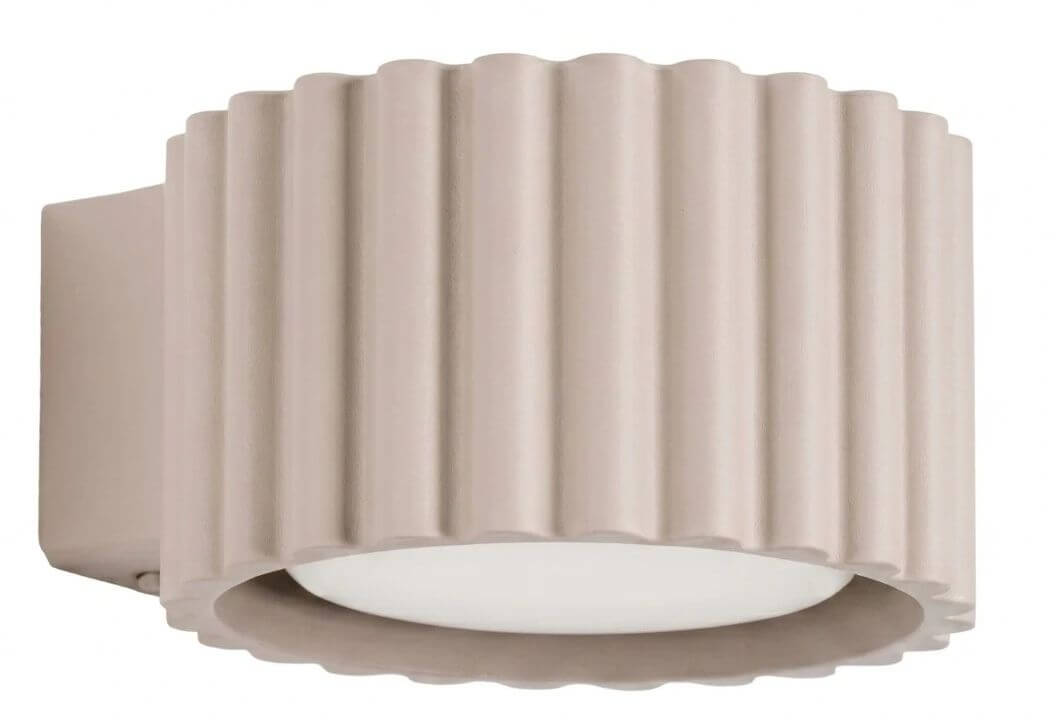 Sollux Lighting Aura oldalfali lámpa 1x10 W szürke SL.2619