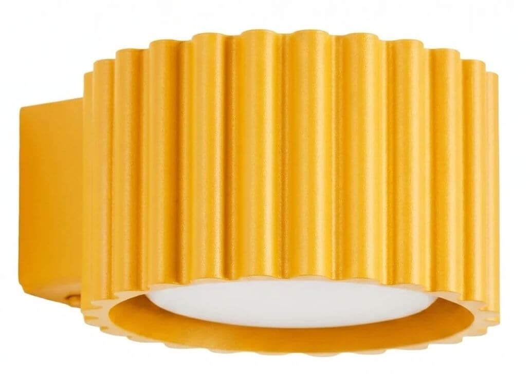 Sollux Lighting Aura oldalfali lámpa 1x8 W sárga SL.2624