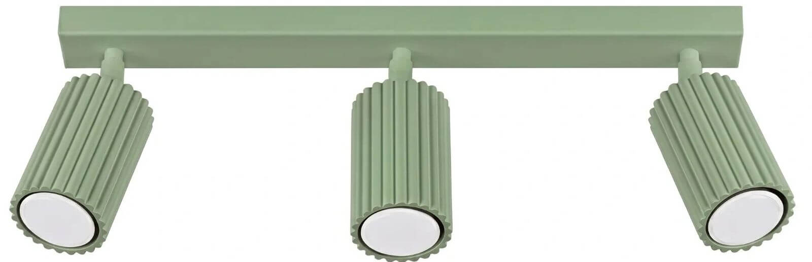 Sollux Lighting Karbon mennyezeti lámpa 3x10 W zöld SL.2352