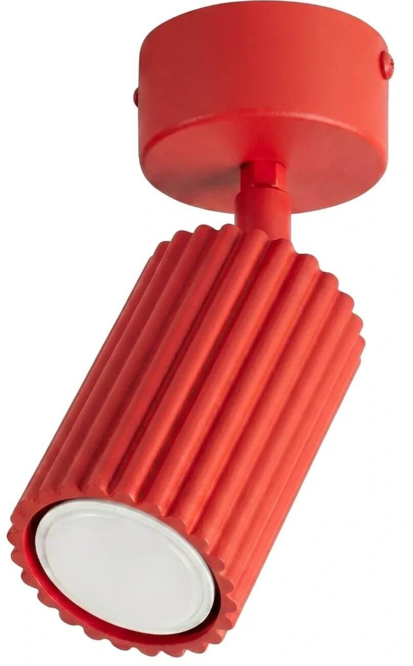Sollux Lighting Karbon mennyezeti lámpa 1x10 W piros SL.2364