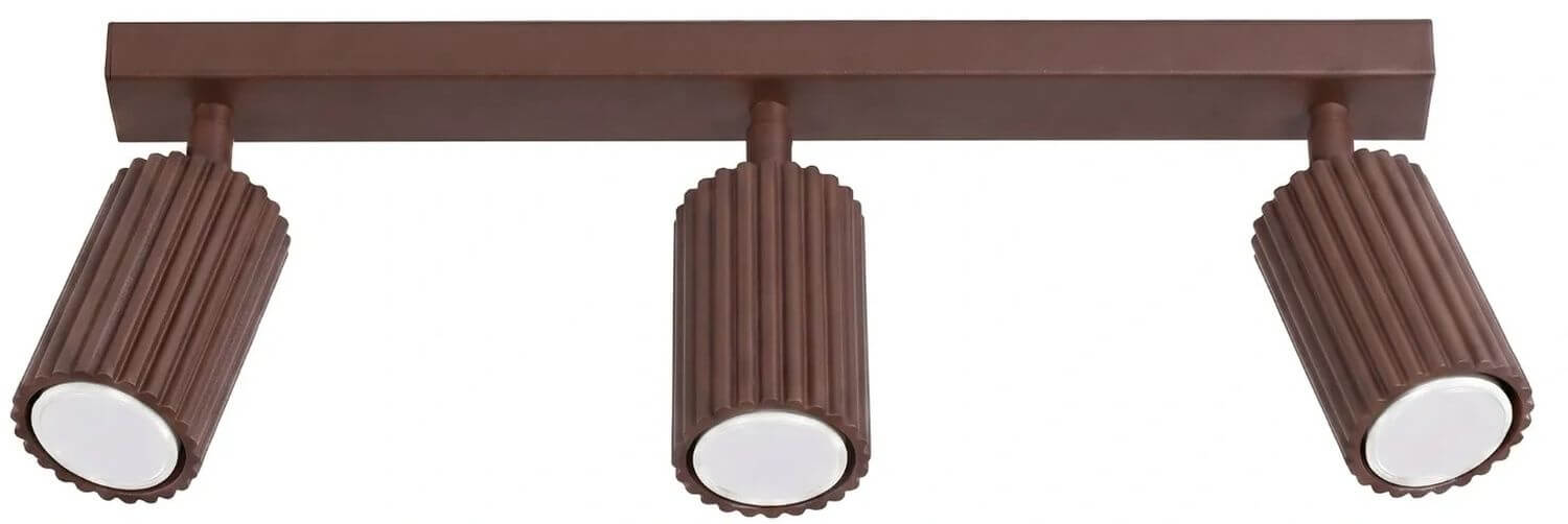 Sollux Lighting Karbon mennyezeti lámpa 3x10 W barna SL.2373