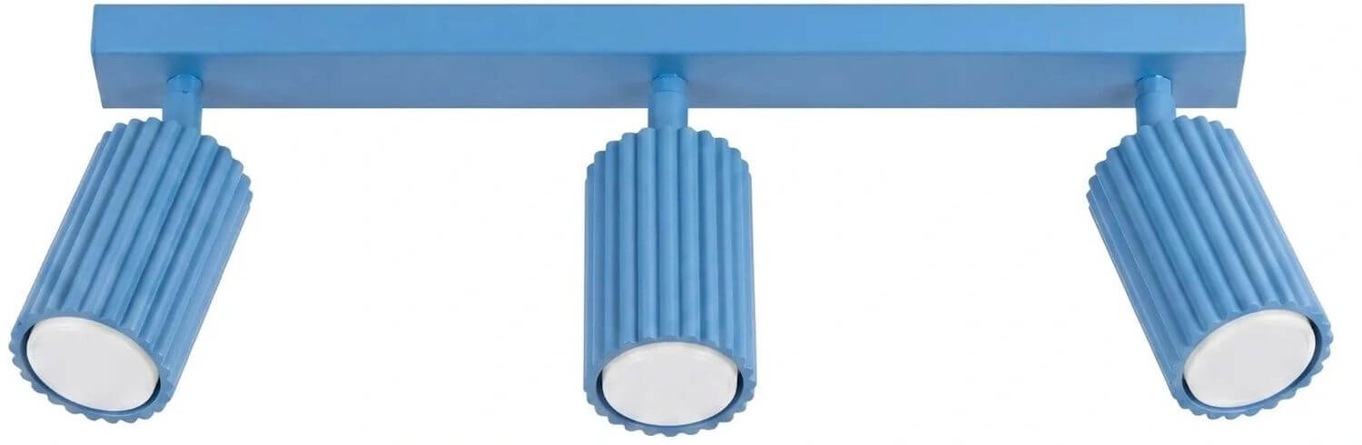 Sollux Lighting Karbon mennyezeti lámpa 3x10 W kék SL.2380