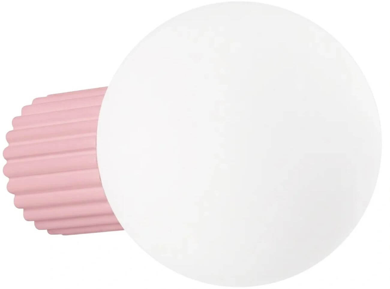 Sollux Lighting Halo oldalfali lámpa 1x8 W fehér-rózsaszín SL.2385
