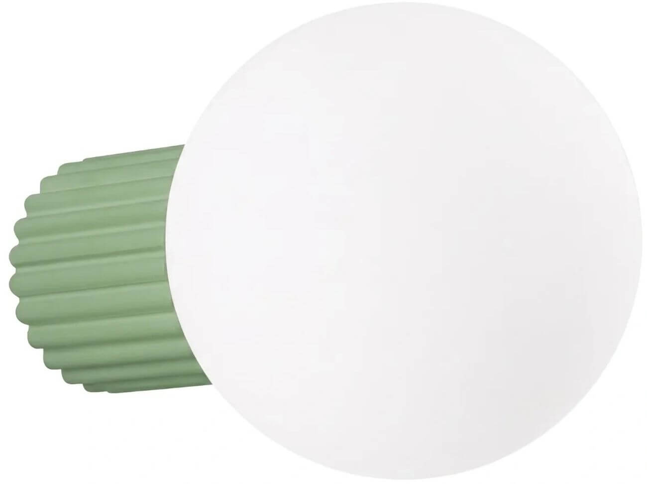 Sollux Lighting Halo oldalfali lámpa 1x8 W fehér-zöld SL.2388