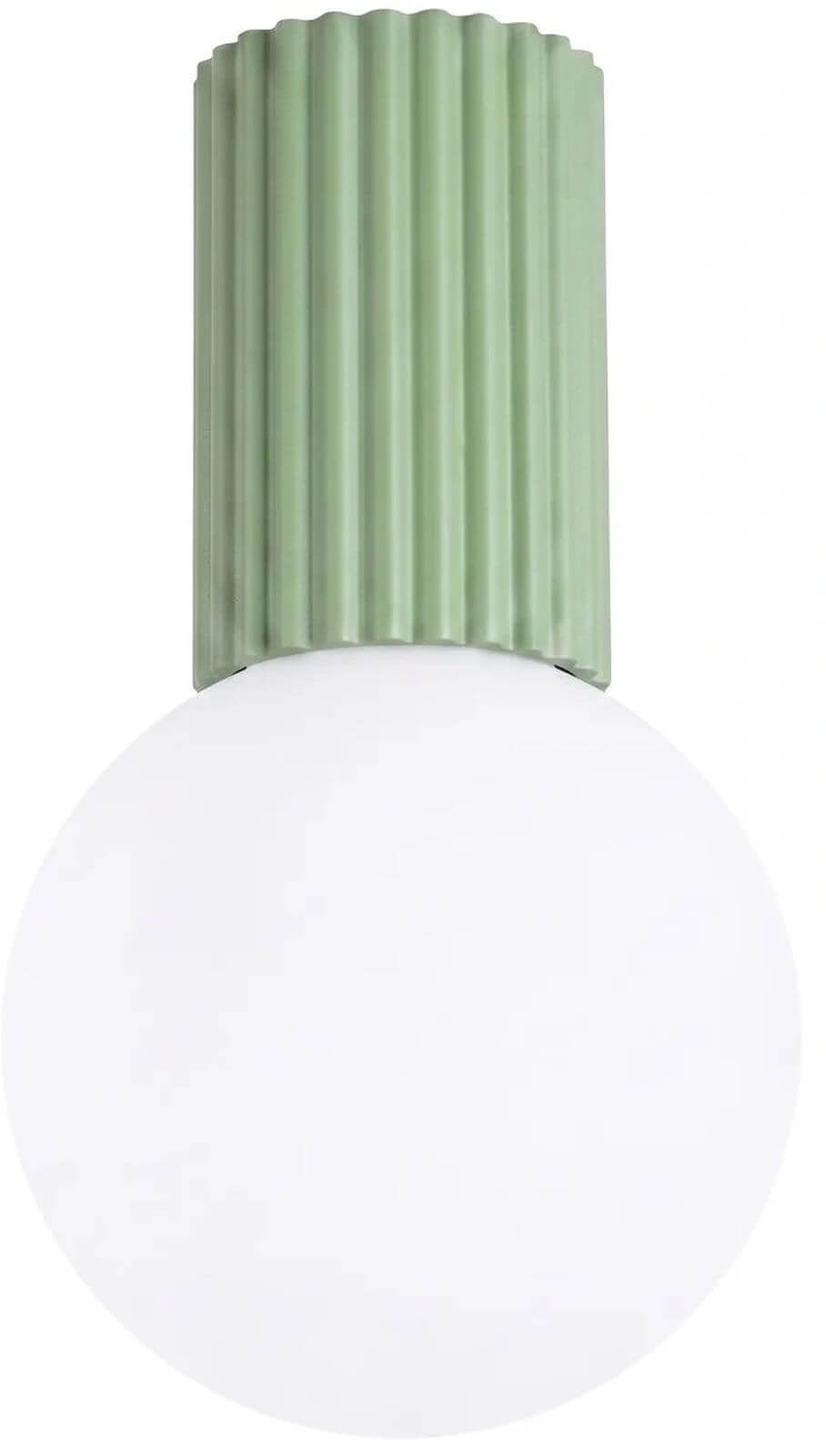 Sollux Lighting Halo mennyezeti lámpa 1x8 W fehér-zöld SL.2389