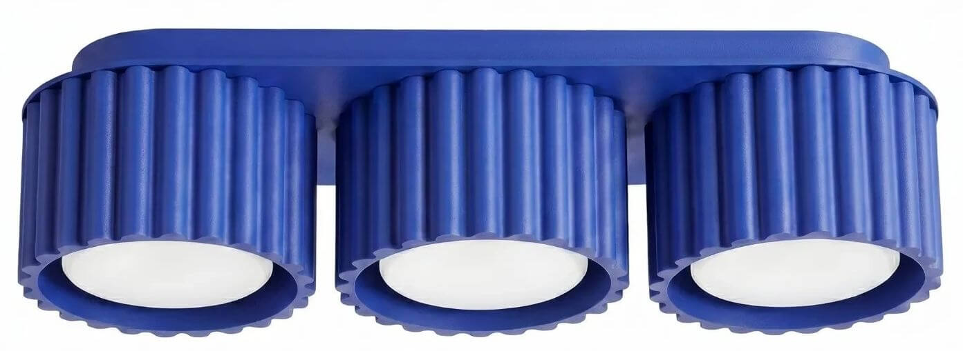 Sollux Lighting Aura mennyezeti lámpa 3x10 W kék SL.2634