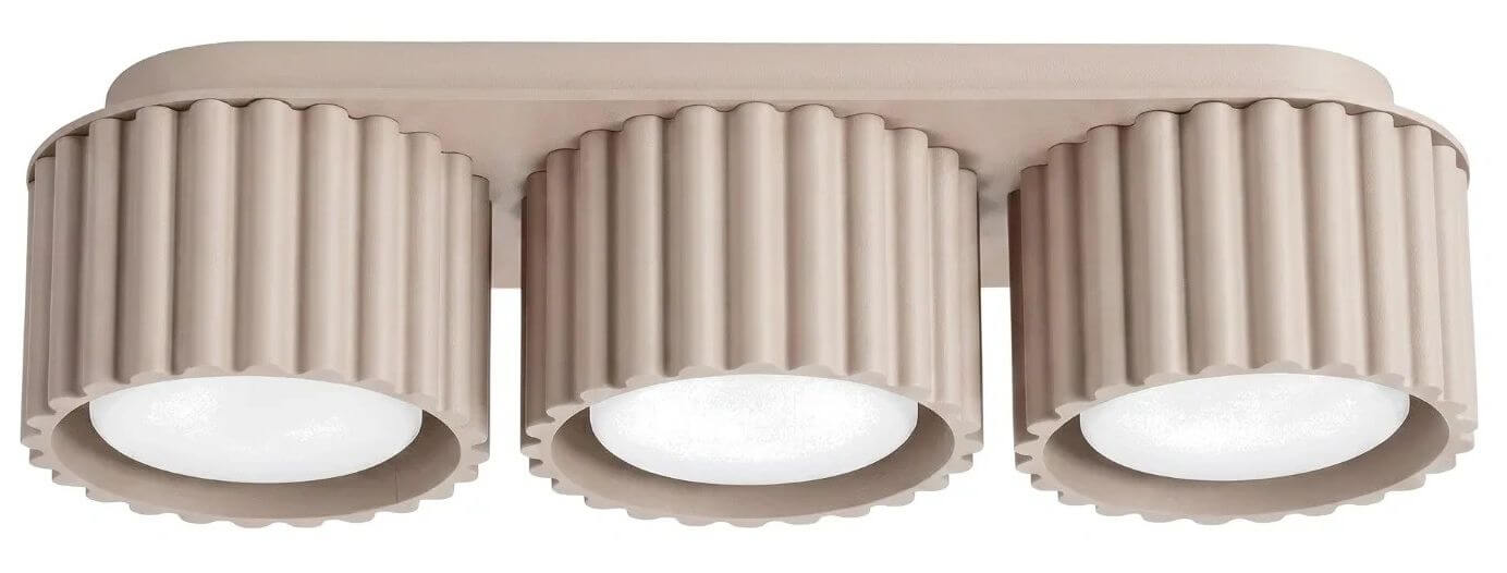 Sollux Lighting Aura mennyezeti lámpa 3x10 W barna SL.2635