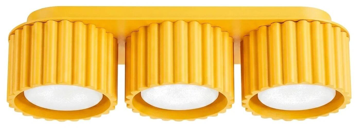 Sollux Lighting Aura mennyezeti lámpa 3x10 W sárga SL.2640