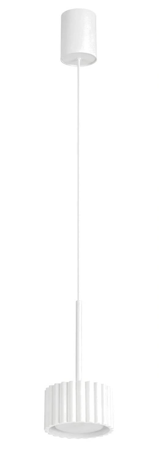 Sollux Lighting Aura függőlámpa 1x10 W fehér SL.2676