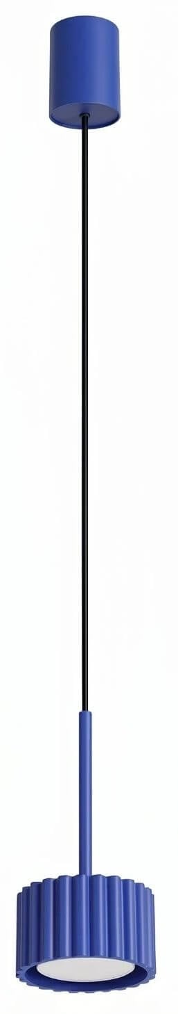 Sollux Lighting Aura függőlámpa 1x10 W kék SL.2682