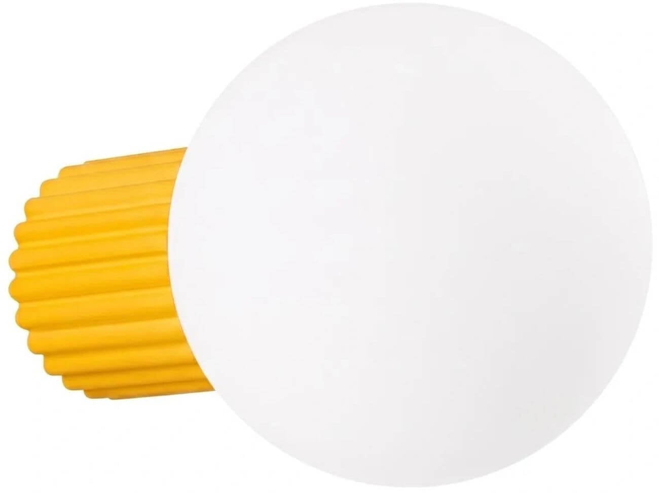 Sollux Lighting Halo oldalfali lámpa 1x8 W fehér-sárga SL.2391