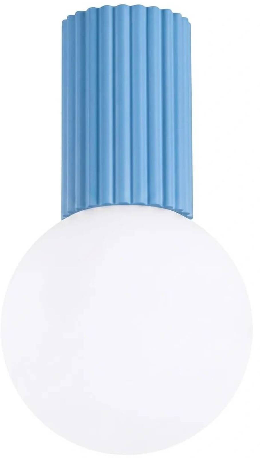 Sollux Lighting Halo mennyezeti lámpa 1x8 W fehér-kék SL.2401