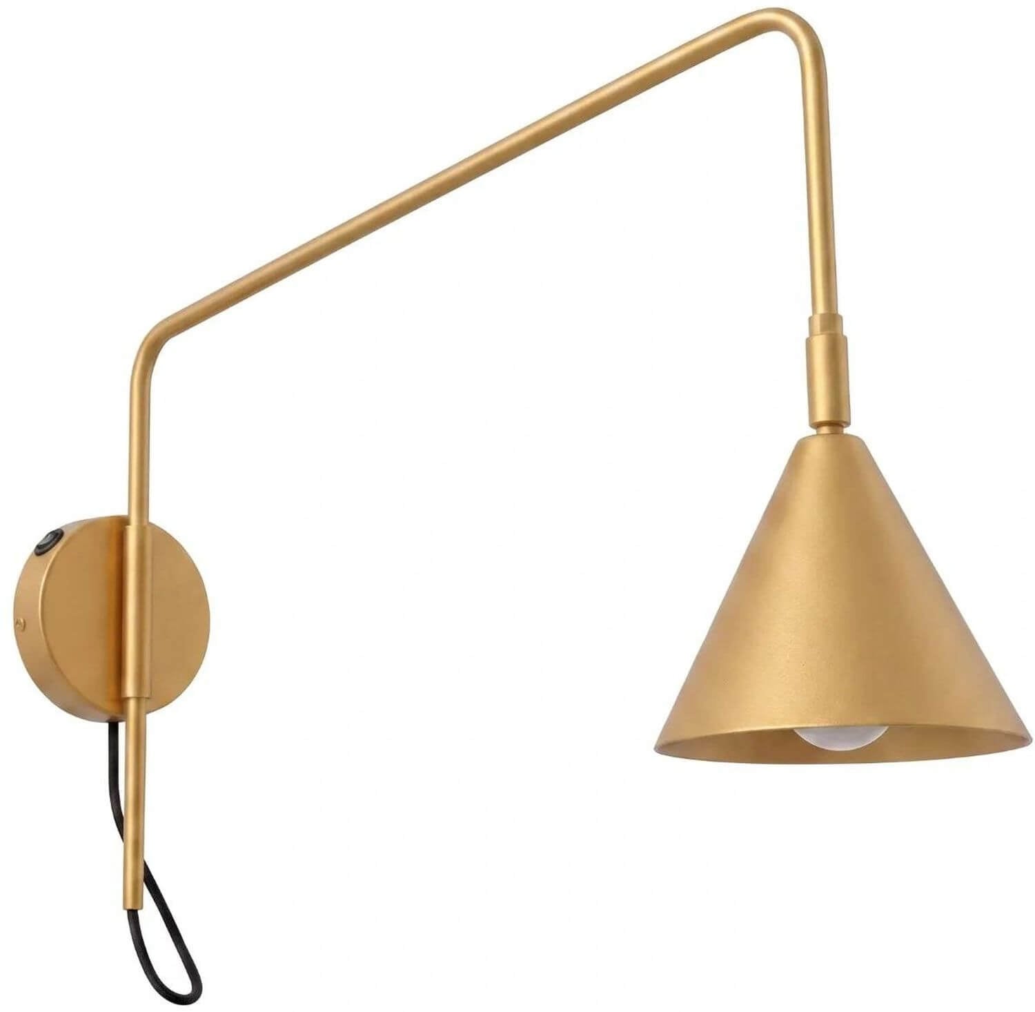 Sollux Lighting Nox oldalfali lámpa 1x10 W arany SL.2493