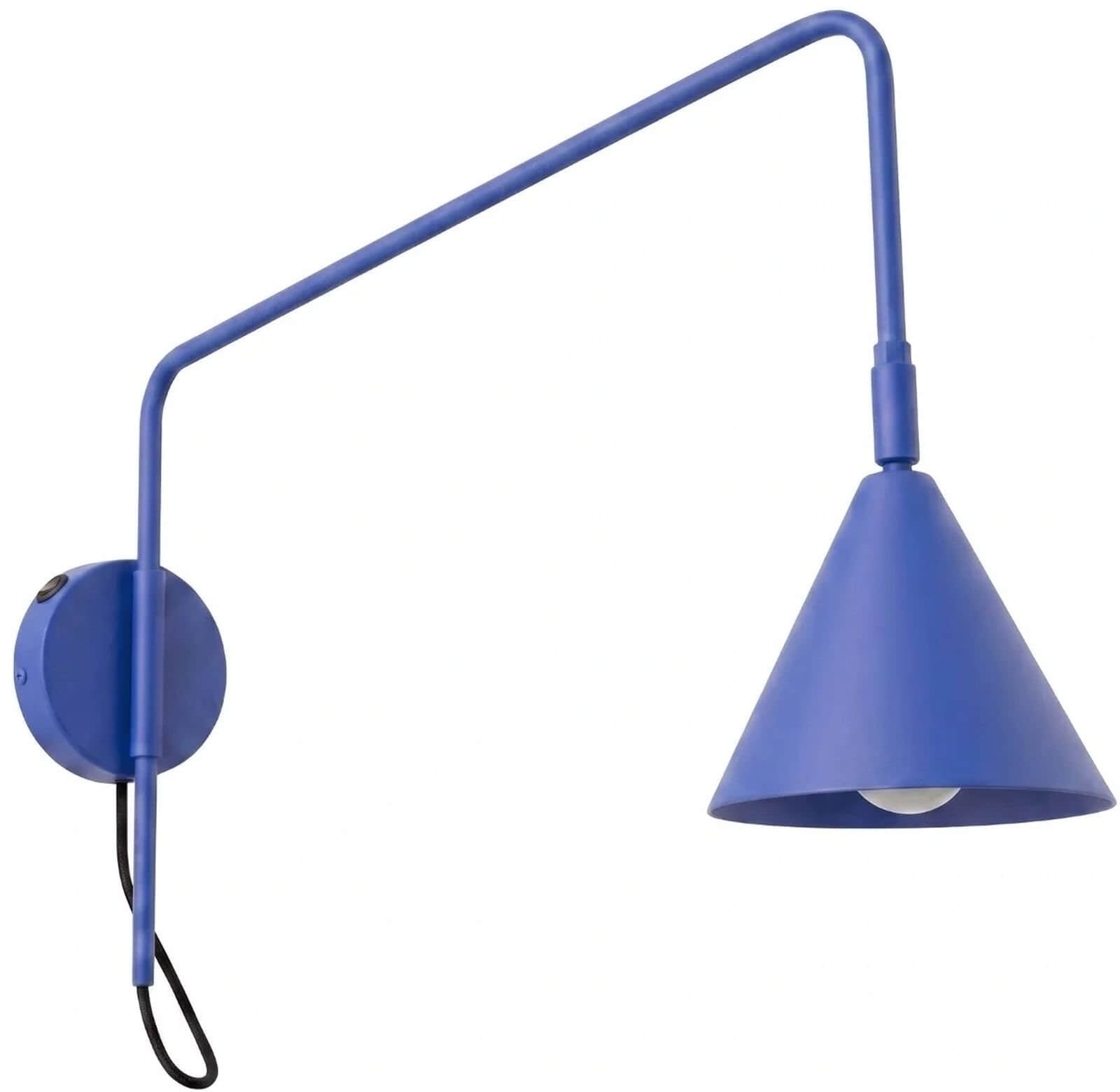 Sollux Lighting Nox oldalfali lámpa 1x10 W kék SL.2499