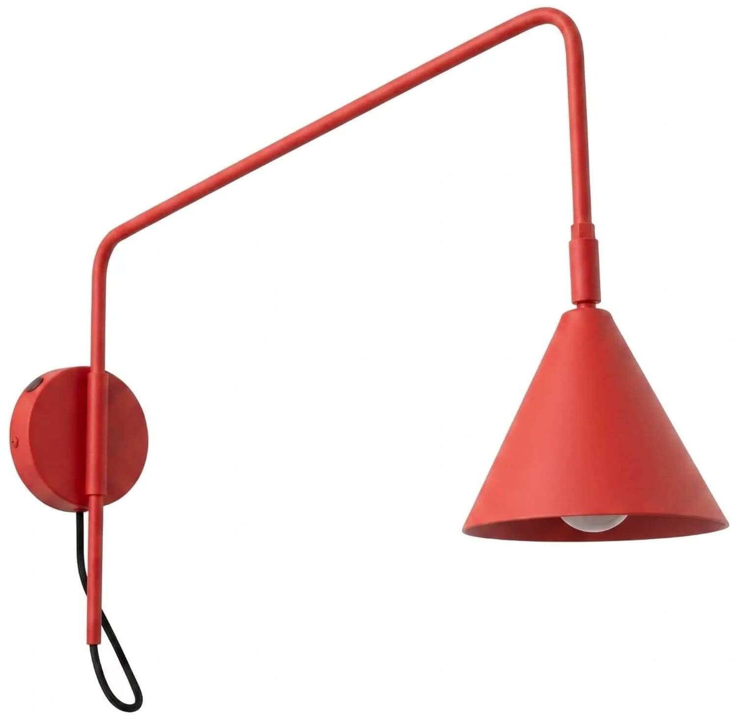 Sollux Lighting Nox oldalfali lámpa 1x10 W piros SL.2503