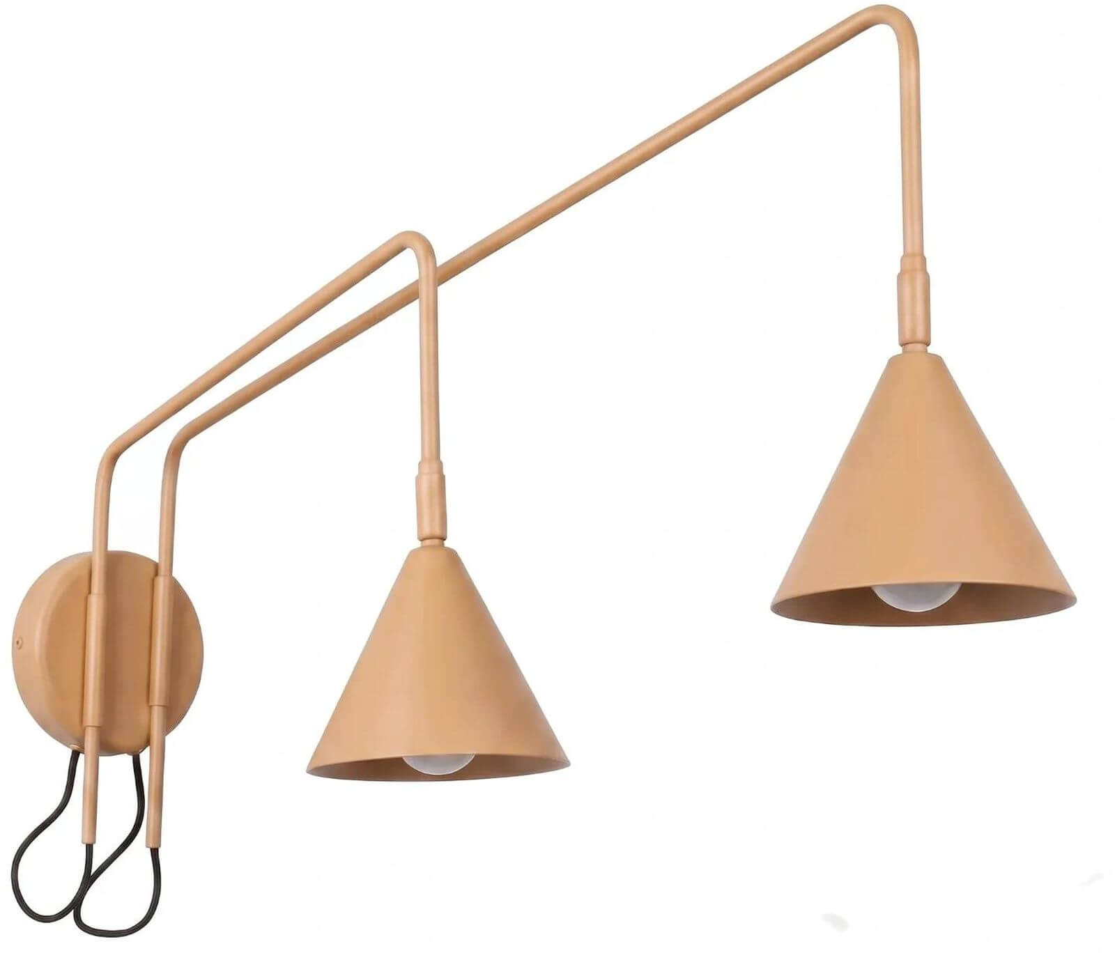 Sollux Lighting Nox oldalfali lámpa 2x10 W arany SL.2508