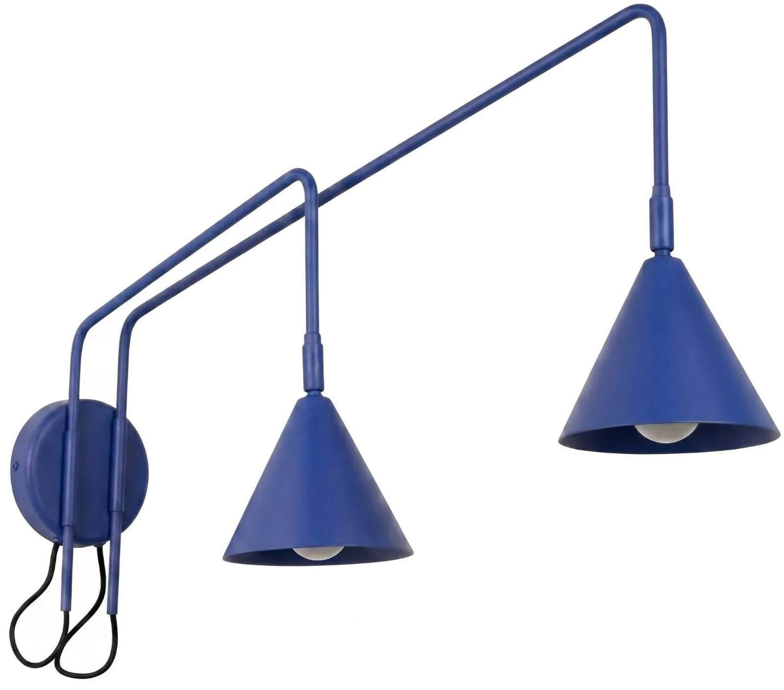 Sollux Lighting Nox oldalfali lámpa 2x10 W kék SL.2514