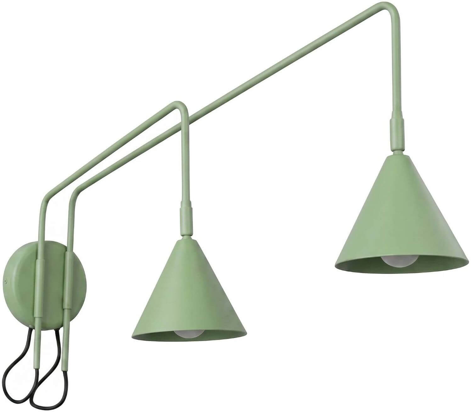 Sollux Lighting Nox oldalfali lámpa 2x10 W zöld SL.2516